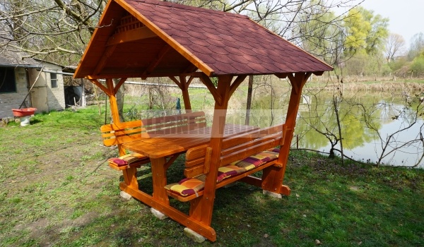 Stuttgart - Akció! Most 389 000 Ft-ról 298 000 Ft. - Fa kerti pavilon - Stuttgart